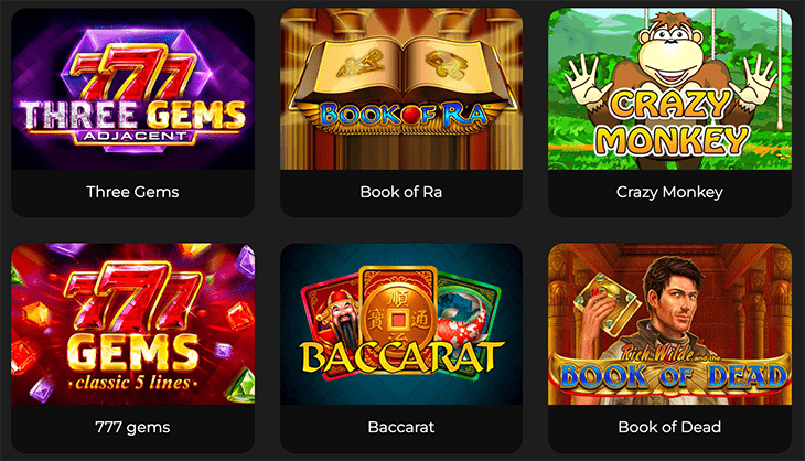 Casino sections, non gamstop slots