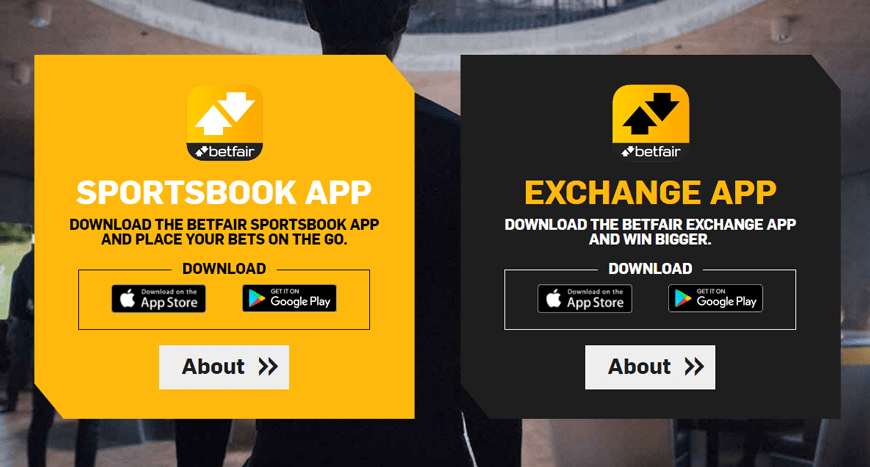 Betfair App for iOS and Android